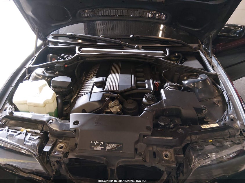 BMW 323CI 2000 VIN WBABM3345YJN63514