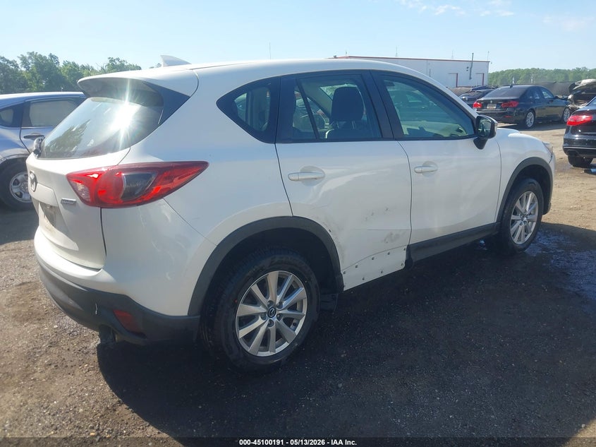 Vin: jm3ke4by0g0620711, lot: 45597757, mazda cx-5 sport 20164