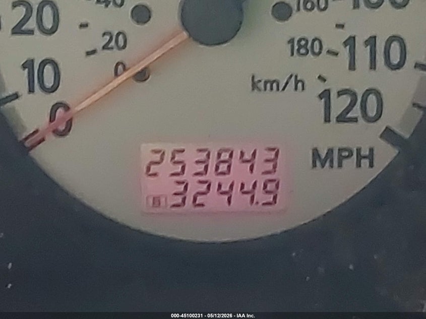 2001 Nissan Pathfinder Le VIN: JN8DR07Y31W530436 Lot: 45100231