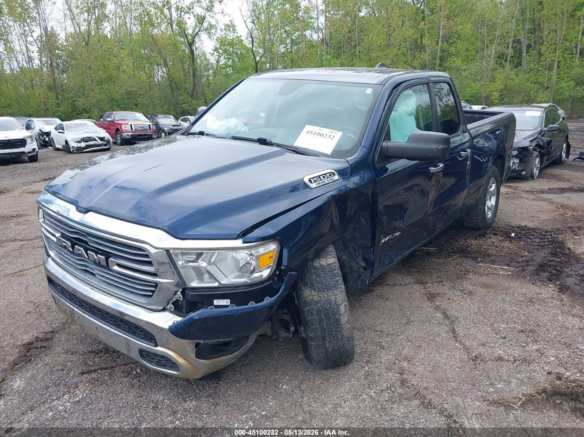 2020 Ram 1500 Big Horn  4x4 6'4 Box 1C6SRFBT8LN190489 photo 1