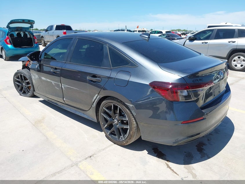 VIN 2HGFE2F52TH537674 2026 HONDA CIVIC SPORT