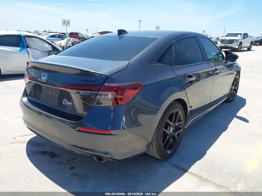 VIN 2HGFE2F52TH537674 2026 HONDA CIVIC SPORT