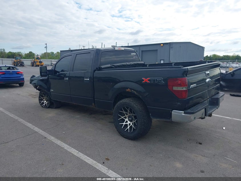 Vin: 1ftfw1et9dfd58282, lot: 45597849, ford f-150 xlt 20133