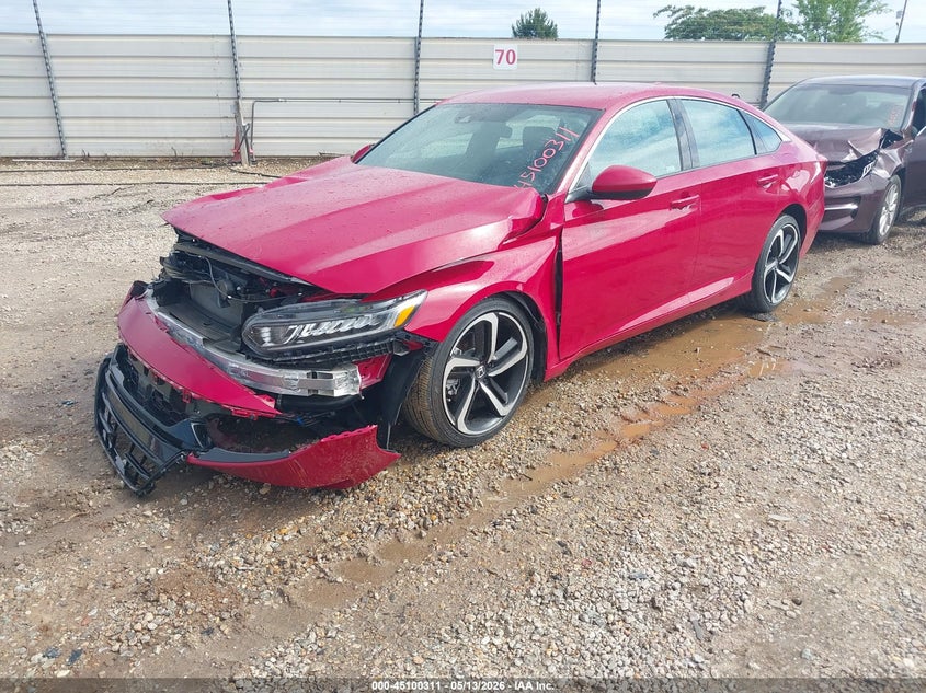 2019 Honda Accord Sport 1HGCV1F31KA012145 photo 1