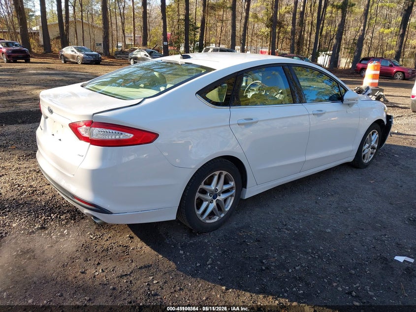 2013 FORD FUSION SEDAN 2.5L I-4 DOHC, VVT, 175HP