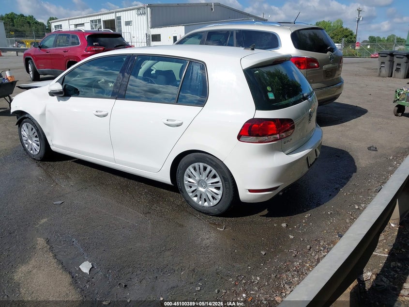 VOLKSWAGEN GOLF 2013 VIN WVWDB7AJ5DW024180