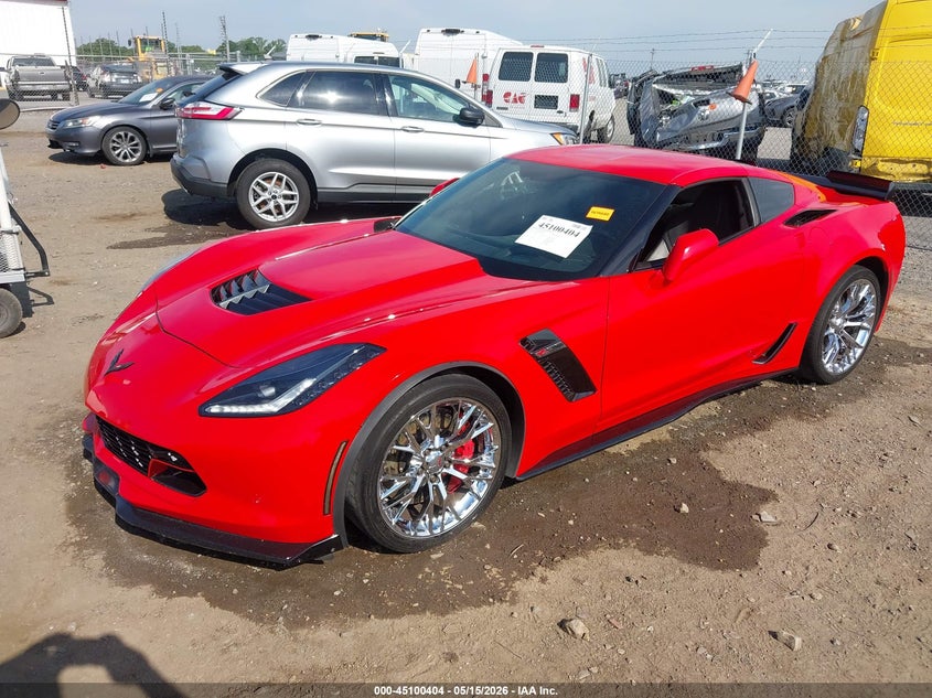 Vin: 1g1ys2d6xg5602191, lot: 45597970, chevrolet corvette z06 20162