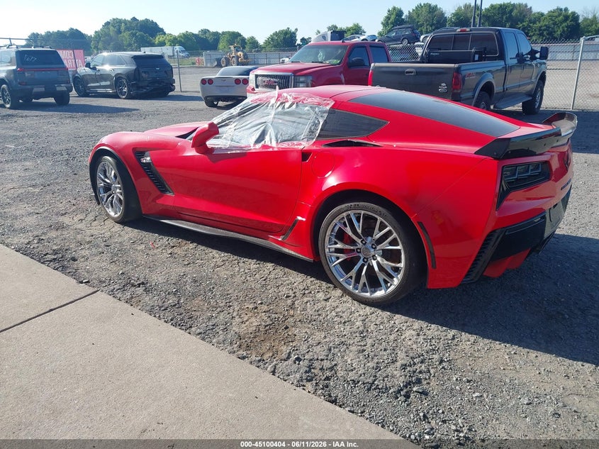 Vin: 1g1ys2d6xg5602191, lot: 45597970, chevrolet corvette z06 20163