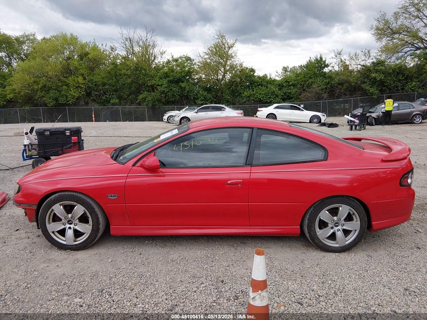 2006 Pontiac Gto VIN: 6G2VX12U06L819998 Lot: 45100416