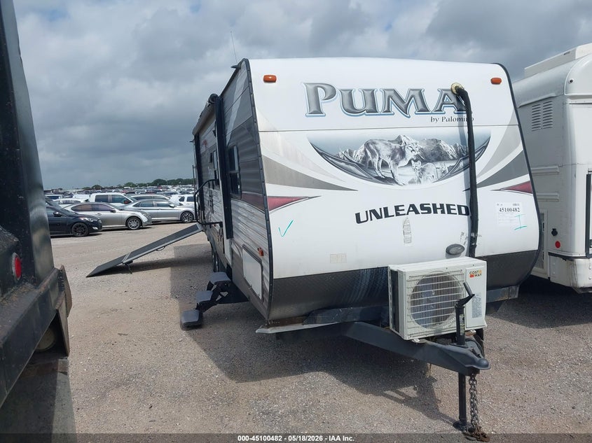 2016 PALOMINO PUMA auction photo 1