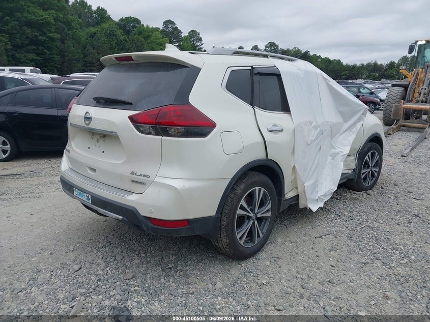Vin: 5n1et2mv8kc736373, lot: 45598071, nissan rogue hybrid sl 20194