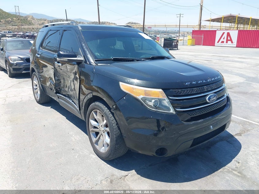 2011 Ford Explorer 3.5 Xlt Black Lot 111045100520 Vin 1FMHK7D89BGA61360