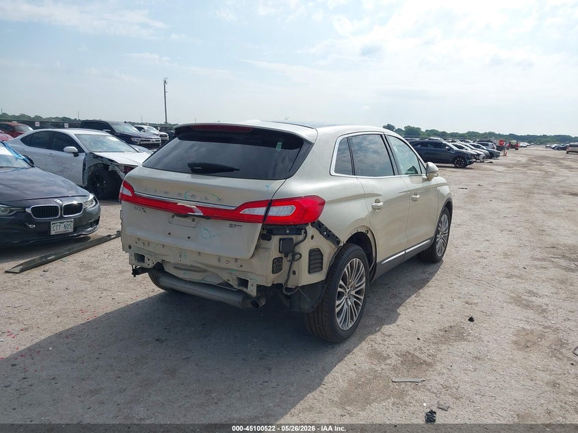 2018 LINCOLN MKX auction photo 4