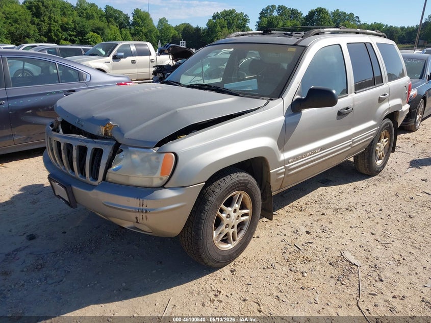 JEEP GRAND CHEROKEE 2000 VIN 1J4GW58N9YC263098
