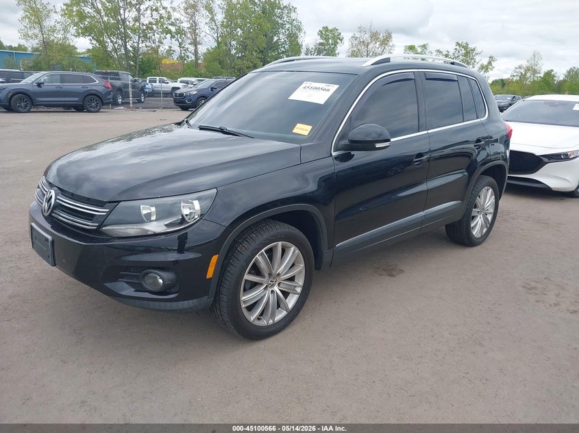 2012 Volkswagen Tiguan Se WVGBV7AX3CW608042 photo 1