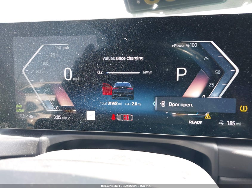 2023 BMW I4 Edrive35 VIN: WBY43AW0XPFR39975 Lot: 45100601