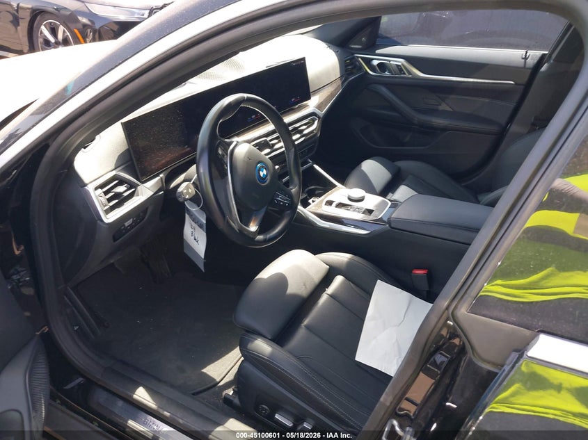 2023 BMW I4 Edrive35 VIN: WBY43AW0XPFR39975 Lot: 45100601