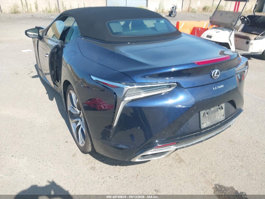 Vin: jthkpaay3ma103328, lot: 45598191, lexus lc 500 20213