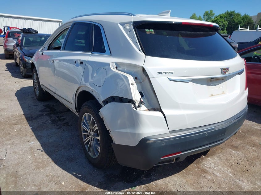 Vin: 1gyknbrs6hz114726, lot: 45598203, cadillac xt5 luxury 20173