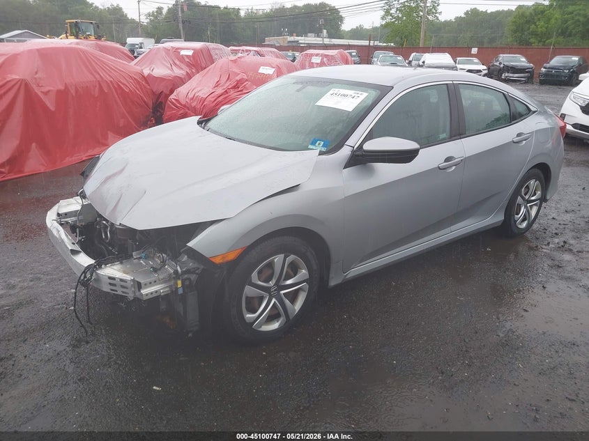 2HGFC2F50JH573950 2018 HONDA CIVIC LX photo 1