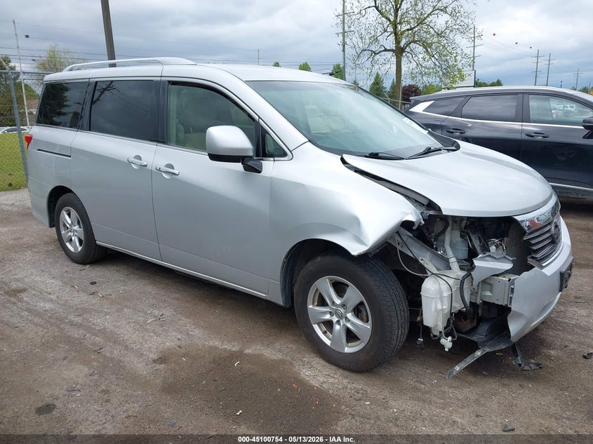2016 Nissan Quest Platinum/S/Sl/Sv VIN: JN8AE2KP5G9155682 Lot: 45100754