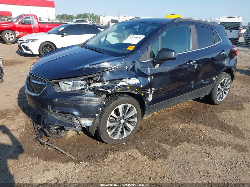 Vin: kl4cjesb1mb333947, lot: 45598436, buick encore awd preferred 20212
