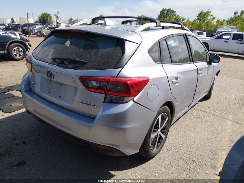 Vin: 4s3gtad62p3713906, lot: 45598480, subaru impreza premium 5-door 20234