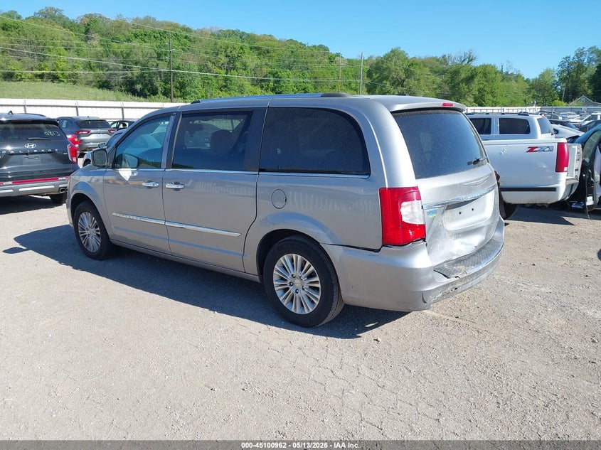 Vin: 2c4rc1gg6dr819548, lot: 45598528, chrysler town & country limited 20133