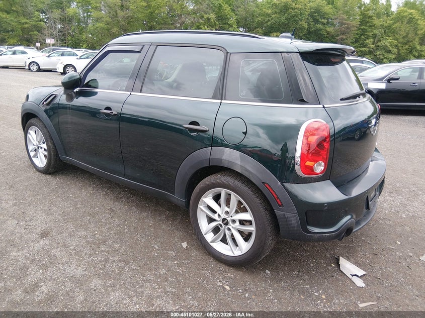 Vin: wmwzc3c58cwm27173, lot: 45598593, mini cooper s countryman 20123