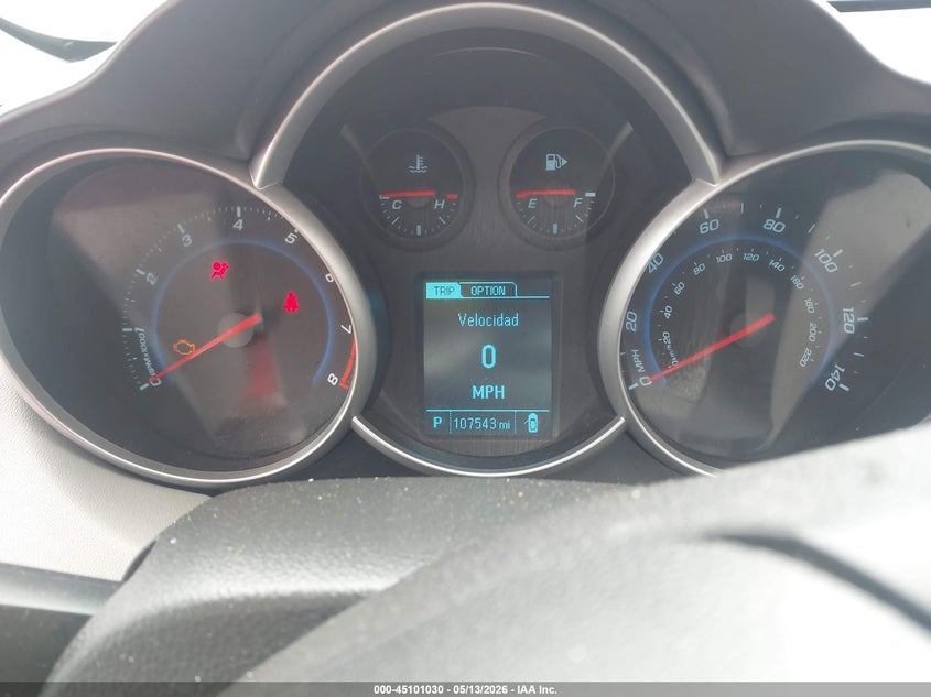 2013 CHEVROLET CRUZE auction photo 7