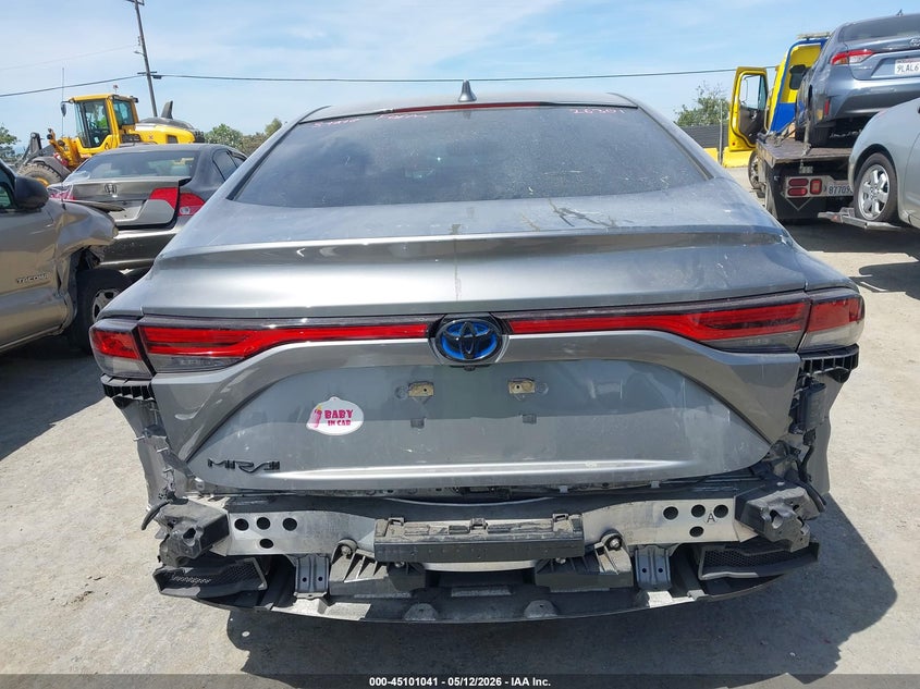 2021 Toyota Mirai Xle VIN: JTDAAAAA5MA001529 Lot: 45101041