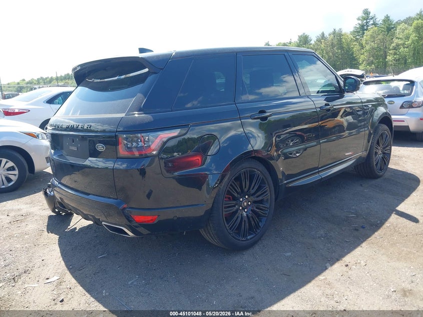 2022 LAND ROVER RANGE ROVER SPORT auction photo 4