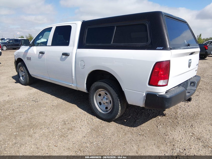 Vin: 1c6rr7kgxjs306667, lot: 45598636, ram 1500 tradesman  4x4 5'7 box 20183
