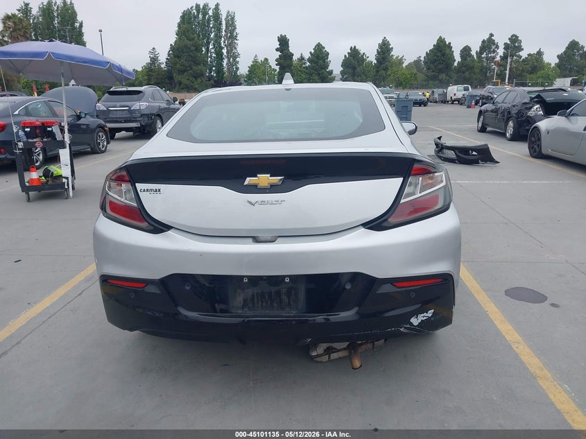 2018 Chevrolet Volt Lt VIN: 1G1RC6S54JU147502 Lot: 45101135