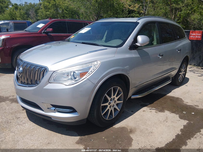 Vin: 5gakvckd3dj155316, lot: 45598703, buick enclave leather 20132