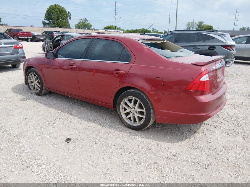 2010 FORD FUSION auction photo 3