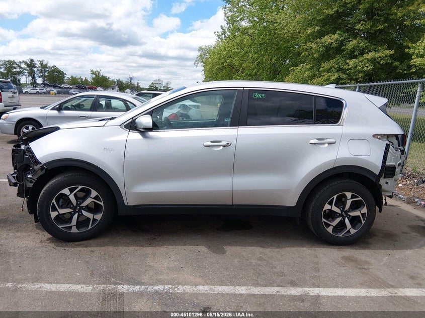 VIN KNDPMCACXN7959983 2022 KIA SPORTAGE LX