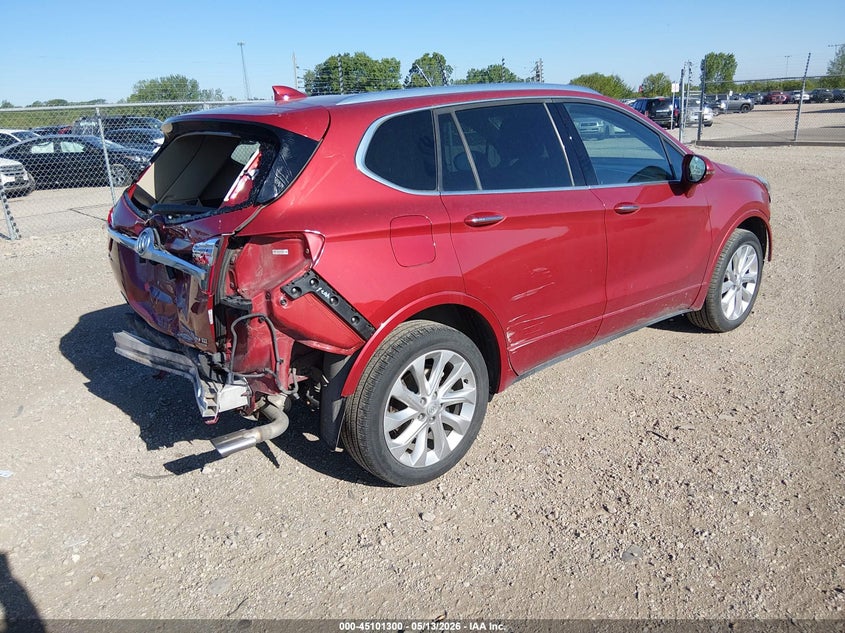 Vin: lrbfxfsx7gd190271, lot: 45598866, buick envision premium ii 20164