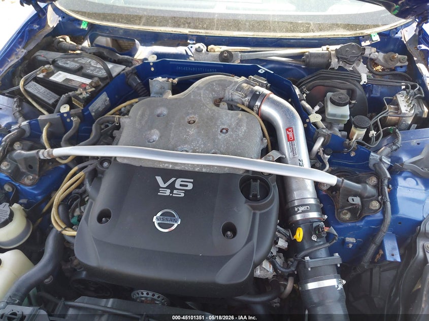 2003 Nissan 350Z Enthusiast VIN: JN1AZ34D13T116855 Lot: 45101351
