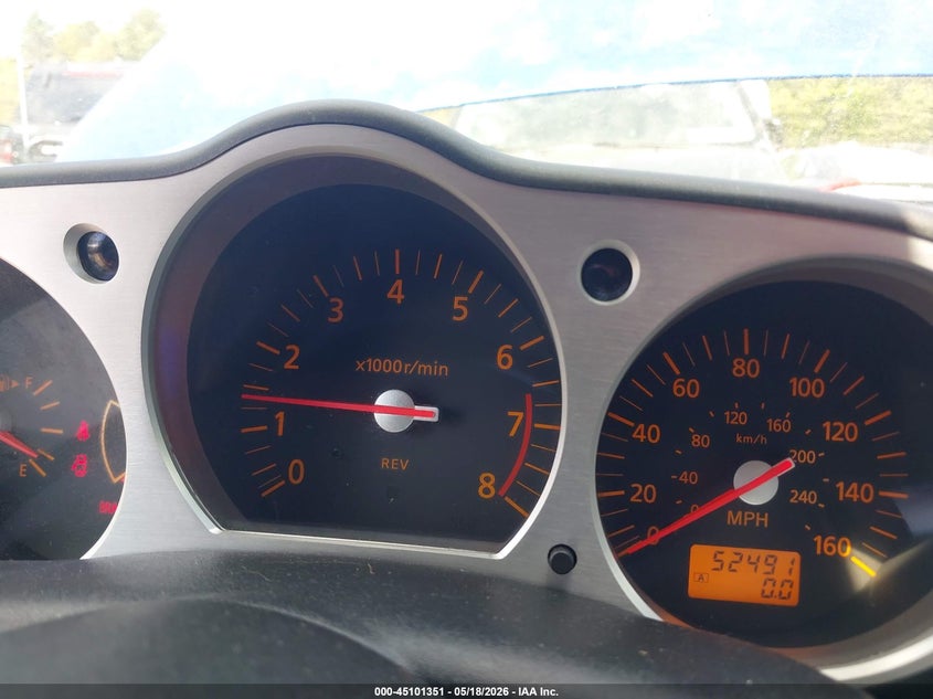 2003 Nissan 350Z Enthusiast VIN: JN1AZ34D13T116855 Lot: 45101351