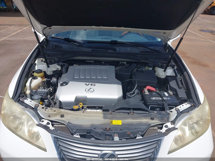 2008 LEXUS ES SEDAN 3.5L V-6 DOHC, VVT, 272HP