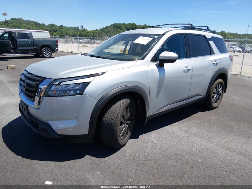Vin: 5n1dr3bc9rc253857, lot: 45598994, nissan pathfinder sv 4wd 20242