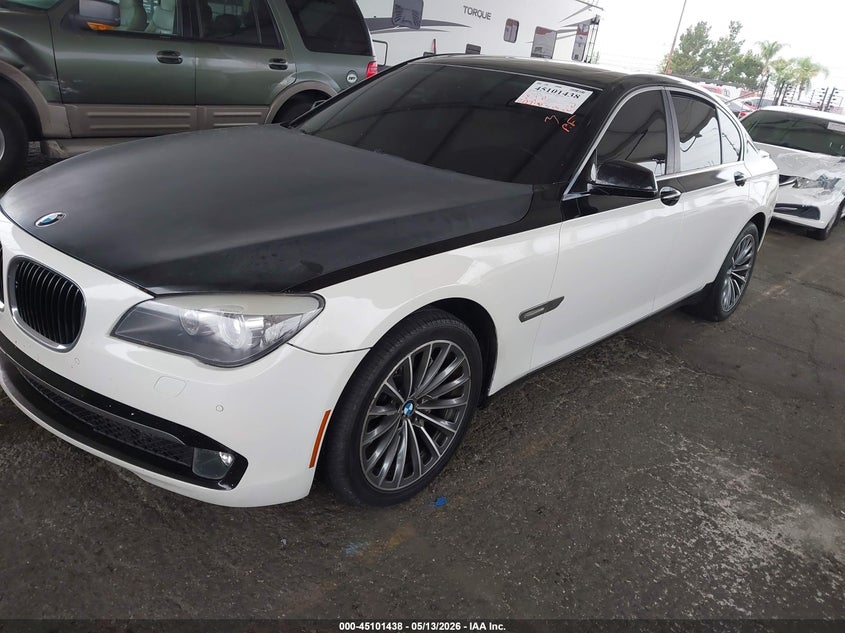 Vin: wbaka4c56bc392095, lot: 45599004, bmw 740i 20112