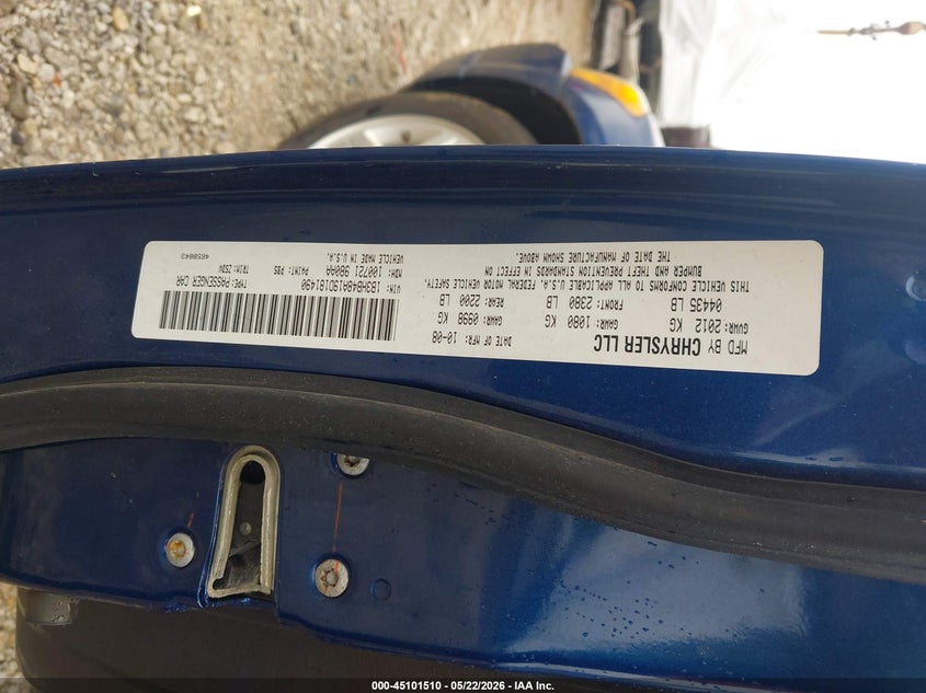 2009 Dodge Caliber Sxt VIN: 1B3HB48A19D181490 Lot: 45101510