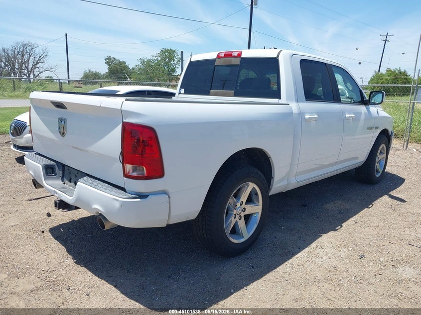 2010 DODGE RAM 1500 auction photo 4