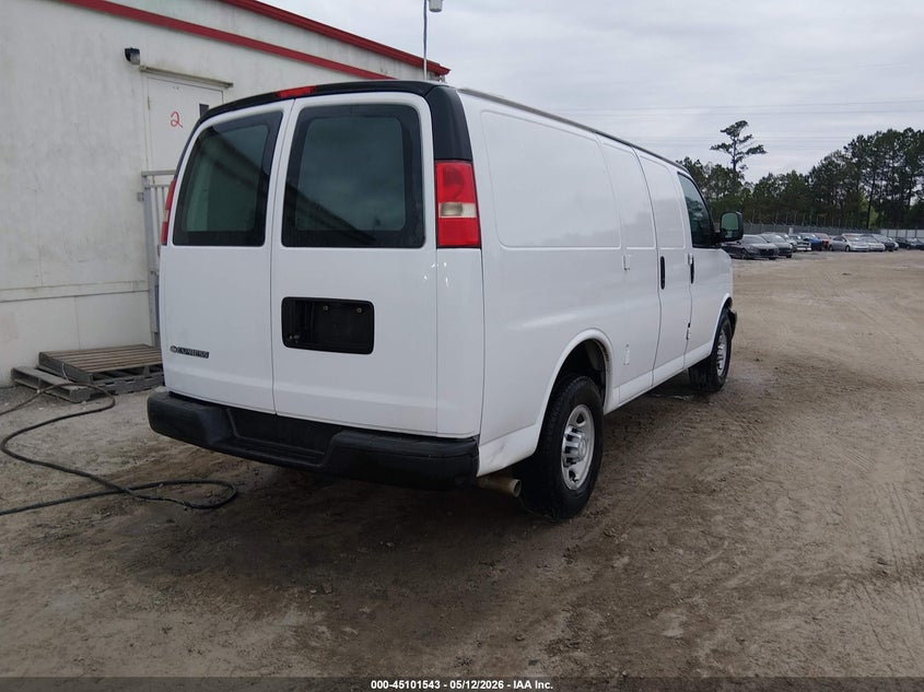 Vin: 1gcwgafg8h1238491, lot: 45599109, chevrolet express 2500 work van 20174