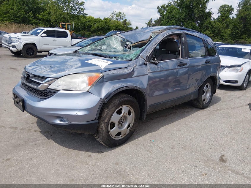 2010 Honda Cr-V Lx 5J6RE4H30AL048266 photo 1