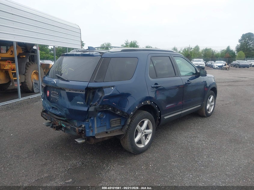 Vin: 1fm5k8d84ggb38653, lot: 45599128, ford explorer xlt 20164