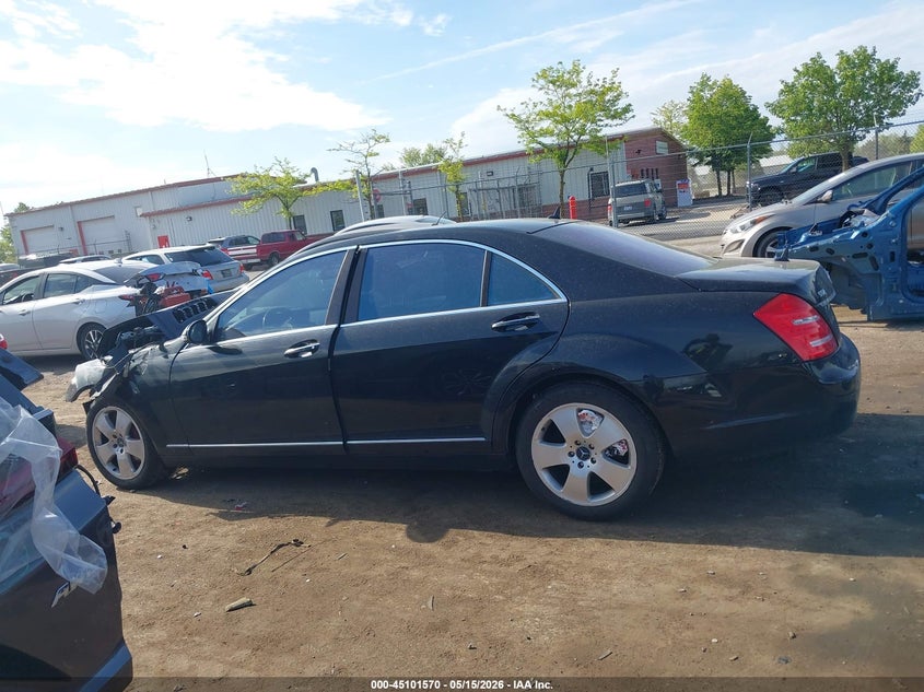 2007 Mercedes-Benz S 550 VIN: WDDNG71X87A016012 Lot: 45101570