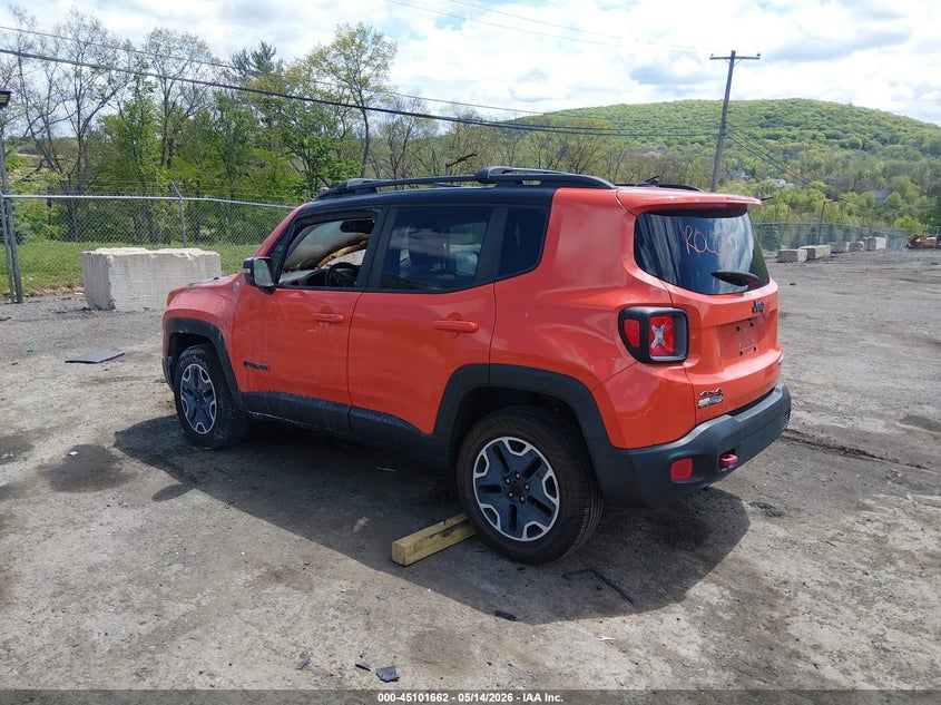 2016 JEEP RENEGADE SPORT UTILITY VEHICLE 2.4L I-4 VVT, 180HP